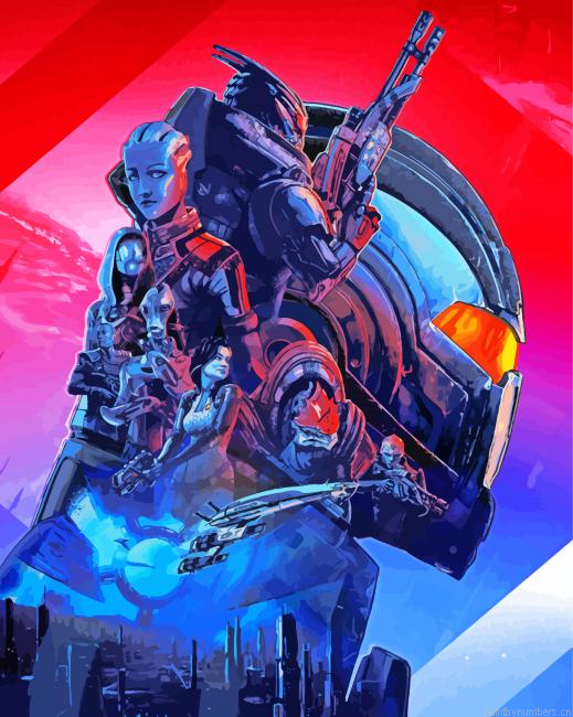 Mass Effect Game Painting By Numberss.png