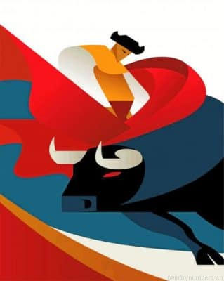 Matador Pop Art Painting By Numbers.png
