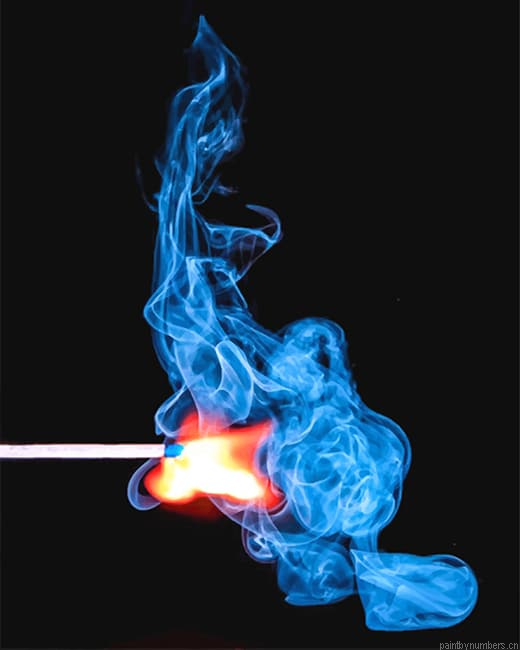 Match Stick Smoke Painting By Numberss.png