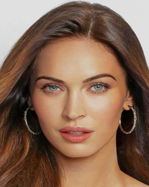 Megan Fox Actors Painting By Numberss.png