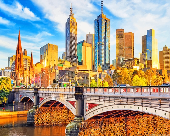 Melbourne City Center Painting By Numbers.png