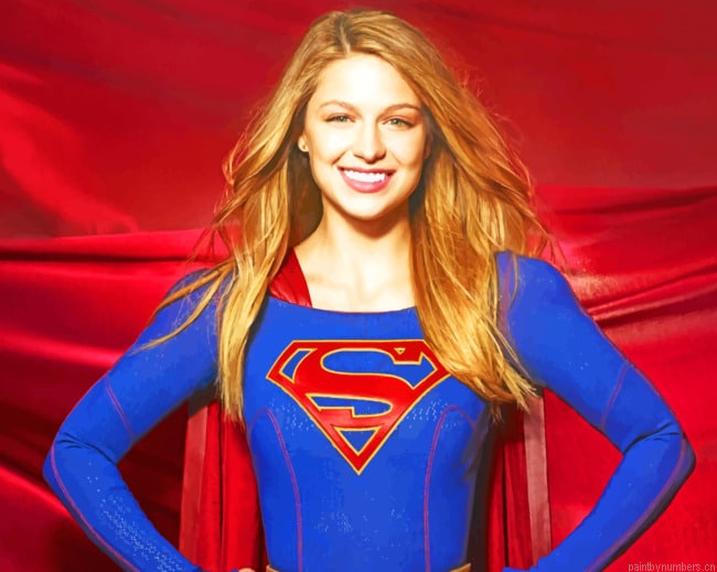 Melissa Benoist Supergirl Actors Painting By Numberss.png