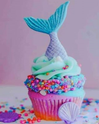 Mermaid Cupcake Painting By Numbers.png