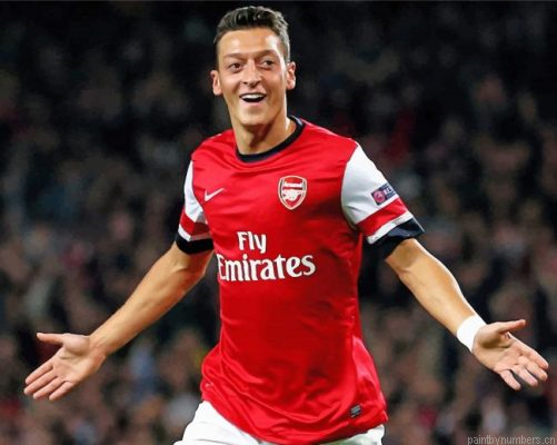 Mesut Ozil Painting By Numbers.png