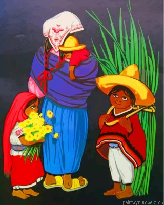 Mexican Family Painting By Numbers.png