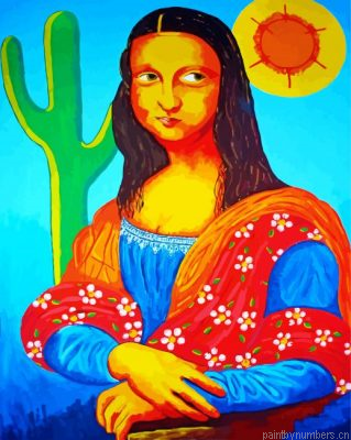 Mexican Mona Lisa Painting By Numbers.png
