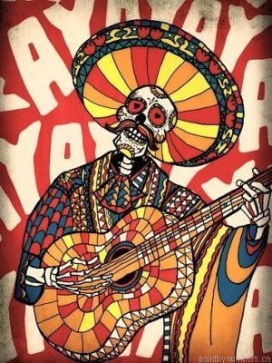 Mexican Skull Painting By Numbers.png