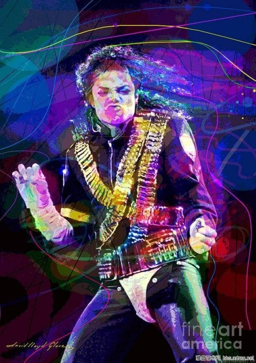 Michael Jackson Arts Painting By Numberss.png