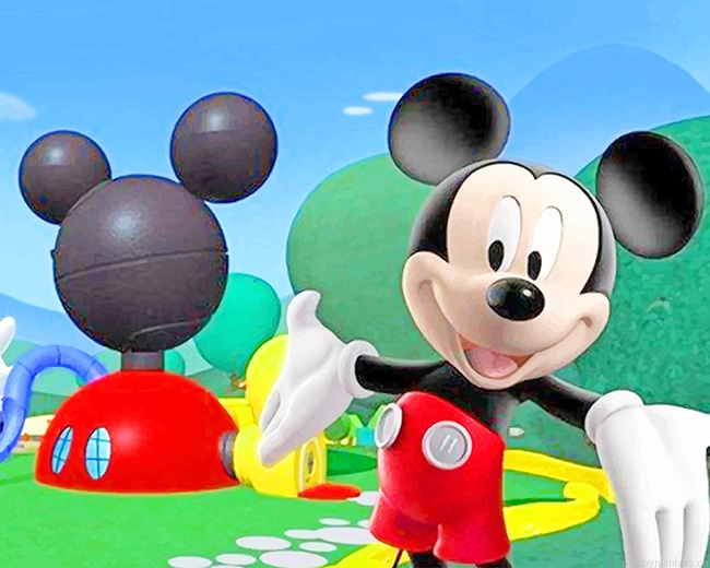 Mickey Mouse Clubhouse Cartoons Painting By Numbers.png