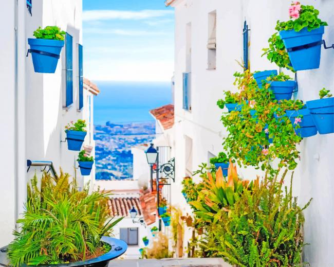 Mijas Street Cities Painting By Numberss.png