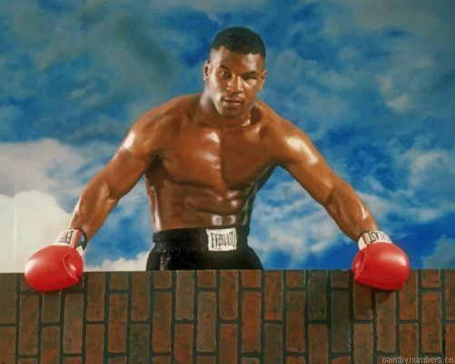 Mike Tyson The Boxer Painting By Numbers.png
