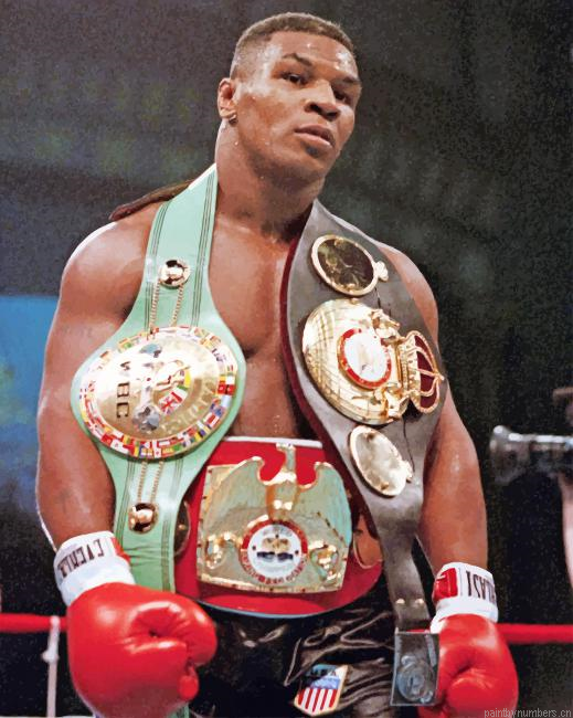 Mike Tyson World Champ Box Painting By Numberss.png