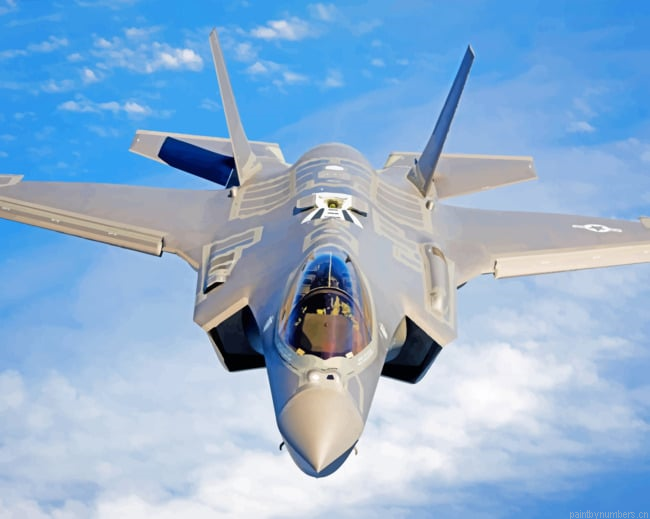 Military Fighter Jet Planes Painting By Numberss.png