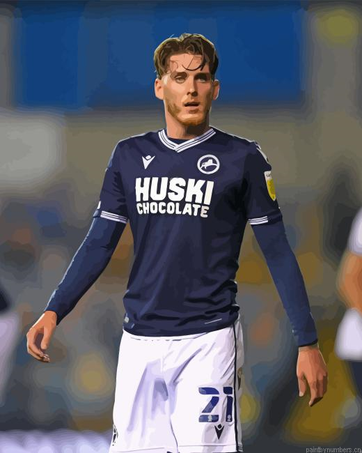 Millwall Fc Player Painting By Numberss.png