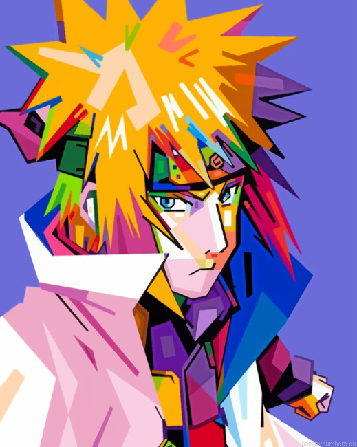 Minato Namikaze Painting By Numberss.png