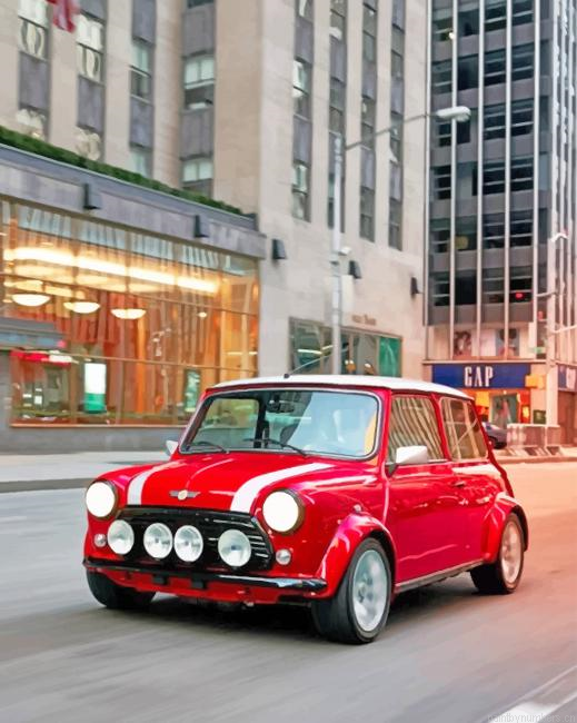 Mini Electric Vehicle Cars Painting By Numberss.png
