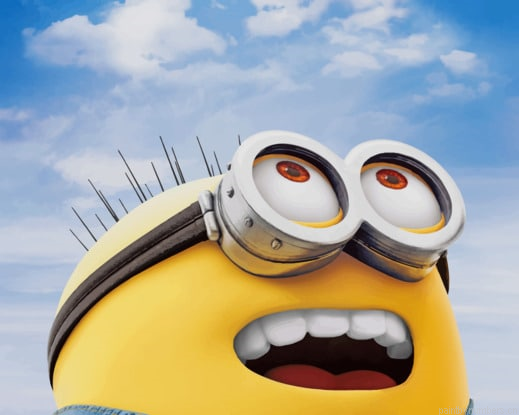 Minions Cartoon Bob The Minion Painting By Numberss.png