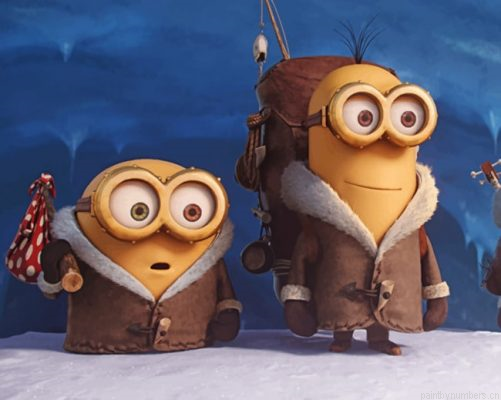 Minions Winter Painting By Numbers.png