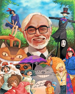 Miyazaki And Ghibli Team Painting By Numbers.png
