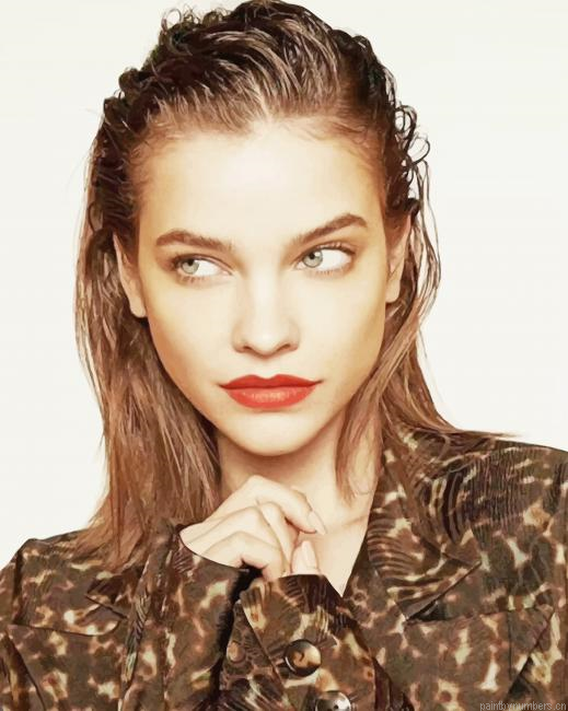 Model Barbara Palvin Painting By Numberss.png
