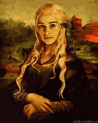 Mona Lisa Daenerys Painting By Numbers.png