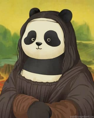 Mona Lisa Panda Painting By Numbers.png