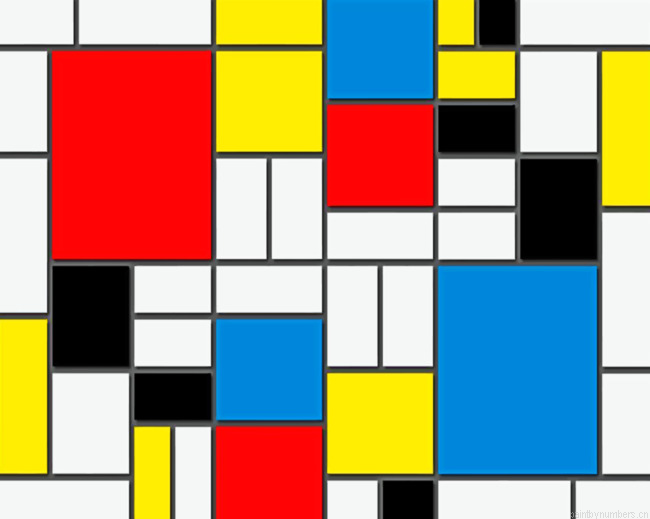 Mondrian Pattern Painting By Numberss.png