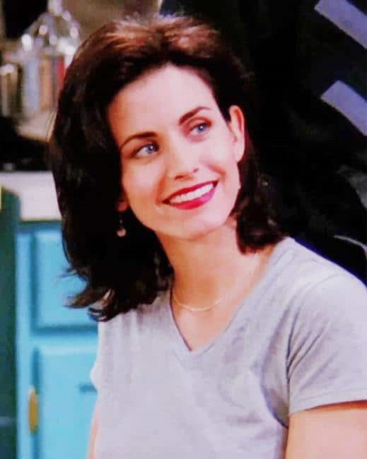 Monica Geller Friends Actors Painting By Numbers.png