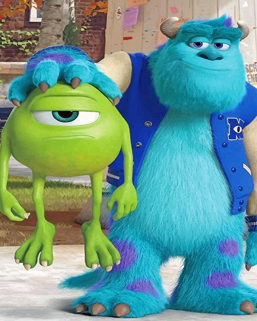 Monsters University Characters Animations Painting By Numberss.png