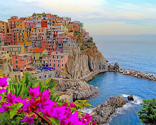 Monterosso Al Mare Italy Painting By Numbers.png