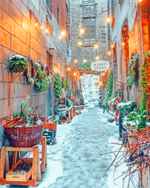 Montreal During Winter Painting By Numberss.png