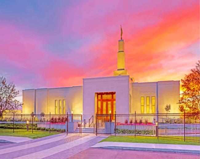 Montreal Quebec Temple Painting By Numberss.png