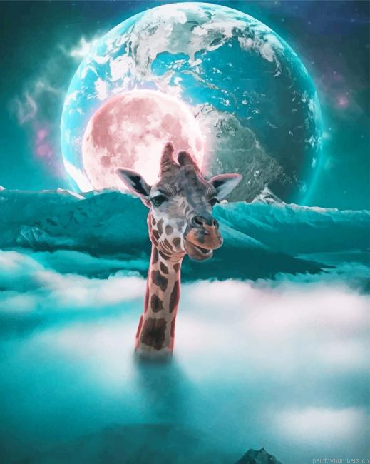 Moon Giraffe Painting By Numberss.png