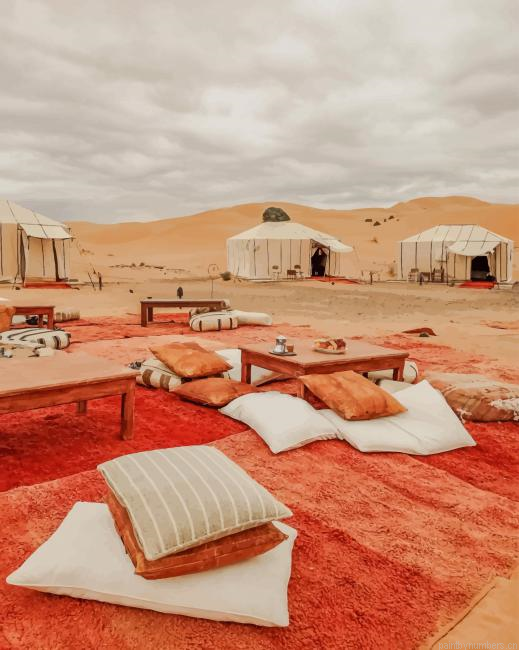 Moroccan Desert Camp Painting By Numberss.png