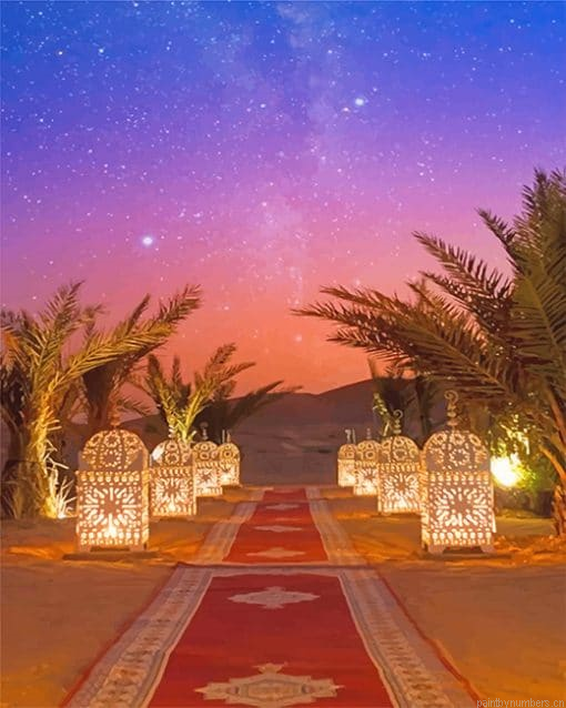 Moroccan Marrakesh Landscape New Painting By Numberss.png