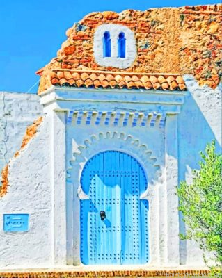 Moroccan Traditional Door Painting By Numbers.png