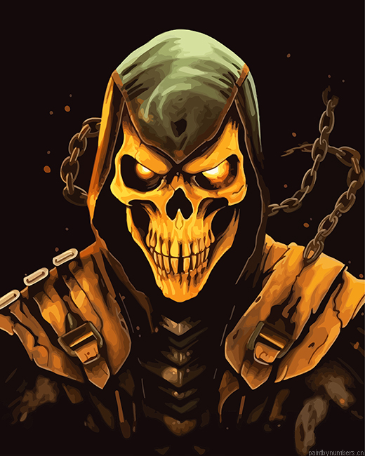 Mortal Kombat Skull Painting By Numberss.png