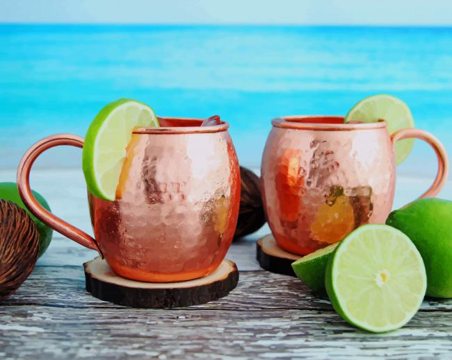 Moscow Mule Cocktails Painting By Numberss.png