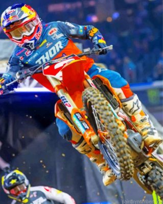 Motocross Racer Painting By Numbers.png