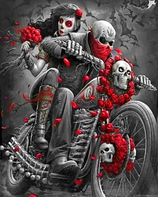Motocross Skulls Painting By Numbers.png