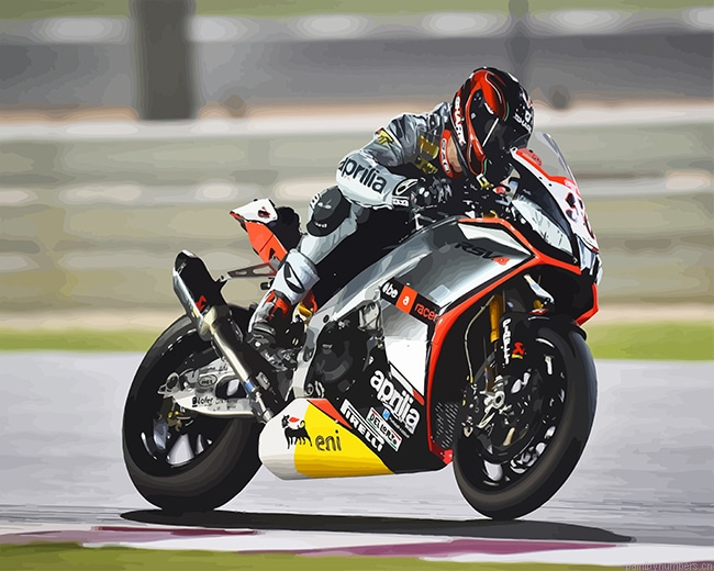 Motorcycle Race Painting By Numberss.png