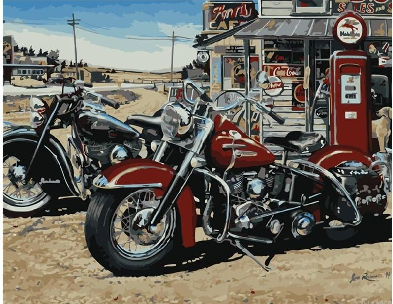 Motorcycles Painting By Numbers.png