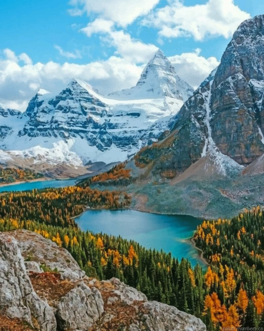 Mount Assiniboine Provincial Park Landscapes Painting By Numberss.png