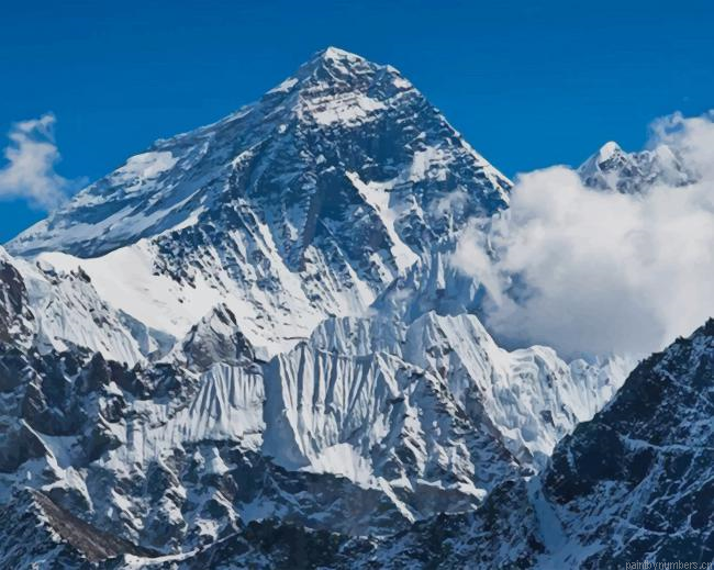 Mount Everest Landscapes Painting By Numberss.png