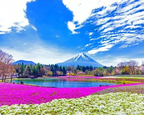 Mount Fuji Japan Painting By Numbers.png