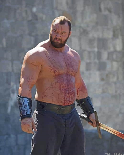 Mountain Game Of Thrones Painting By Numbers.png