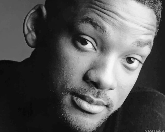 Movie Star Will Smith Actors Painting By Numberss.png