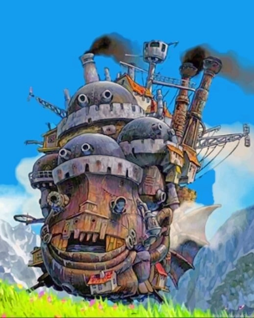 Moving Castle Painting By Numbers.png