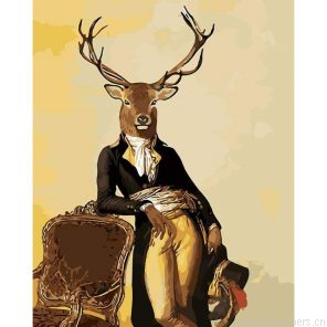 Mr Deer Painting By Numbers.png