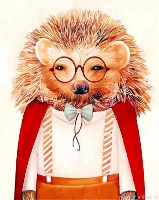 Mr Hedgehog Painting By Numbers.png